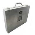 Aluminum Attache Case with Cut-Out Window